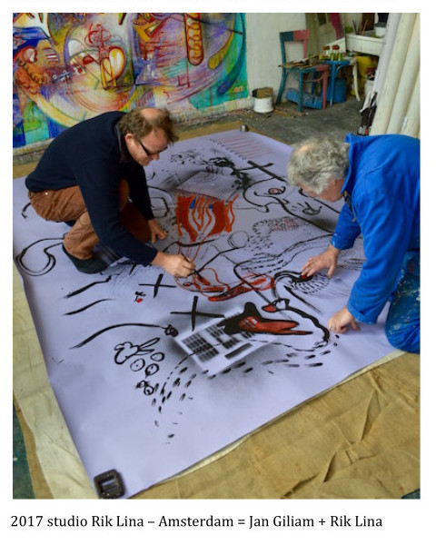 Collective Automatic Painting Amsterdam - 2017